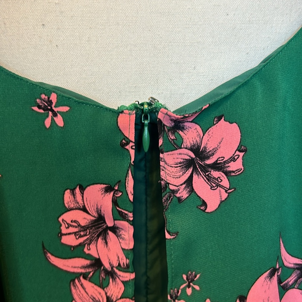Sam Edelman | Floral Ruffle Mini Dress | Size Med - Picture 11 of 15